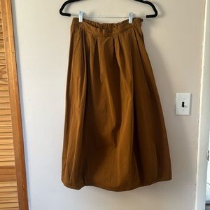 Muji Midi Skirt Size S